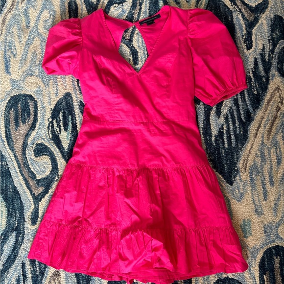 French connection pink mini dress - Picture 3 of 5